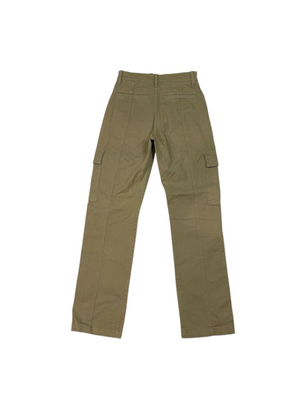 Madewell 90's Straight Cargo Pants Size 23 Waist Garment Dyed Ash Green NN411 - Picture 5 of 12